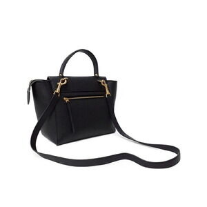 Celine Belt Bum Body Leather Bag Calfskin Grained